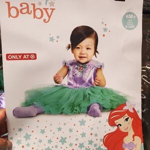 New Disguise Disney Baby Princess Ariel Infant Costume 6-12 Months 6M+